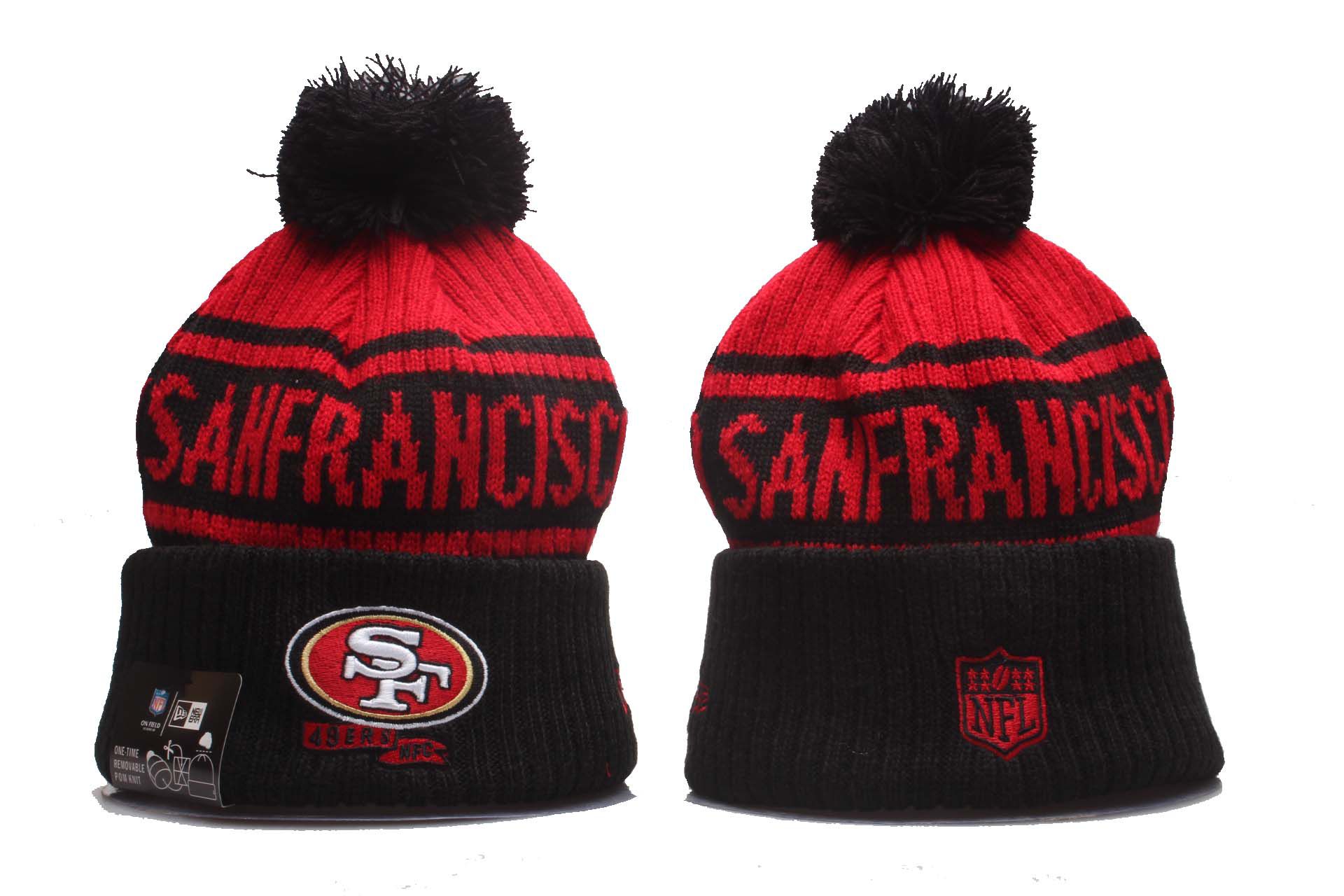 2023 NFL San Francisco 49ers beanies ypmy2